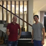 Chiều tối hôm qua, OKAKA đã giao đàn piano điện Roland RP-501R cho anh Bình ở khu dự án Jamona Home Resort thuộc phường Hiệp Bình Chánh, quận Thủ Đức.
