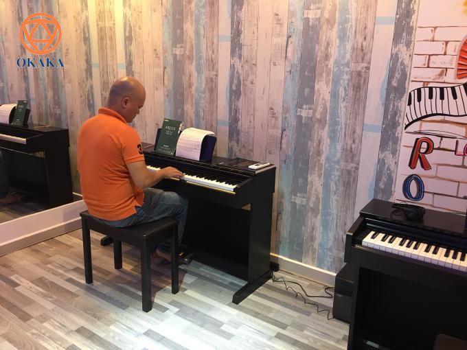 Hôm nay OKAKA đã đến giao đàn piano điện Yamaha YDP-143 lần 2 cho chị Trang ở Tân Bình.