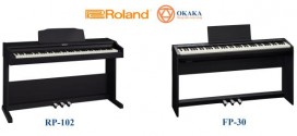 Review đàn piano điện Roland RP-102