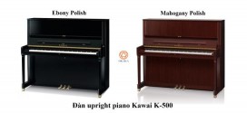 So sánh đàn upright piano Kawai K-300 và K-500